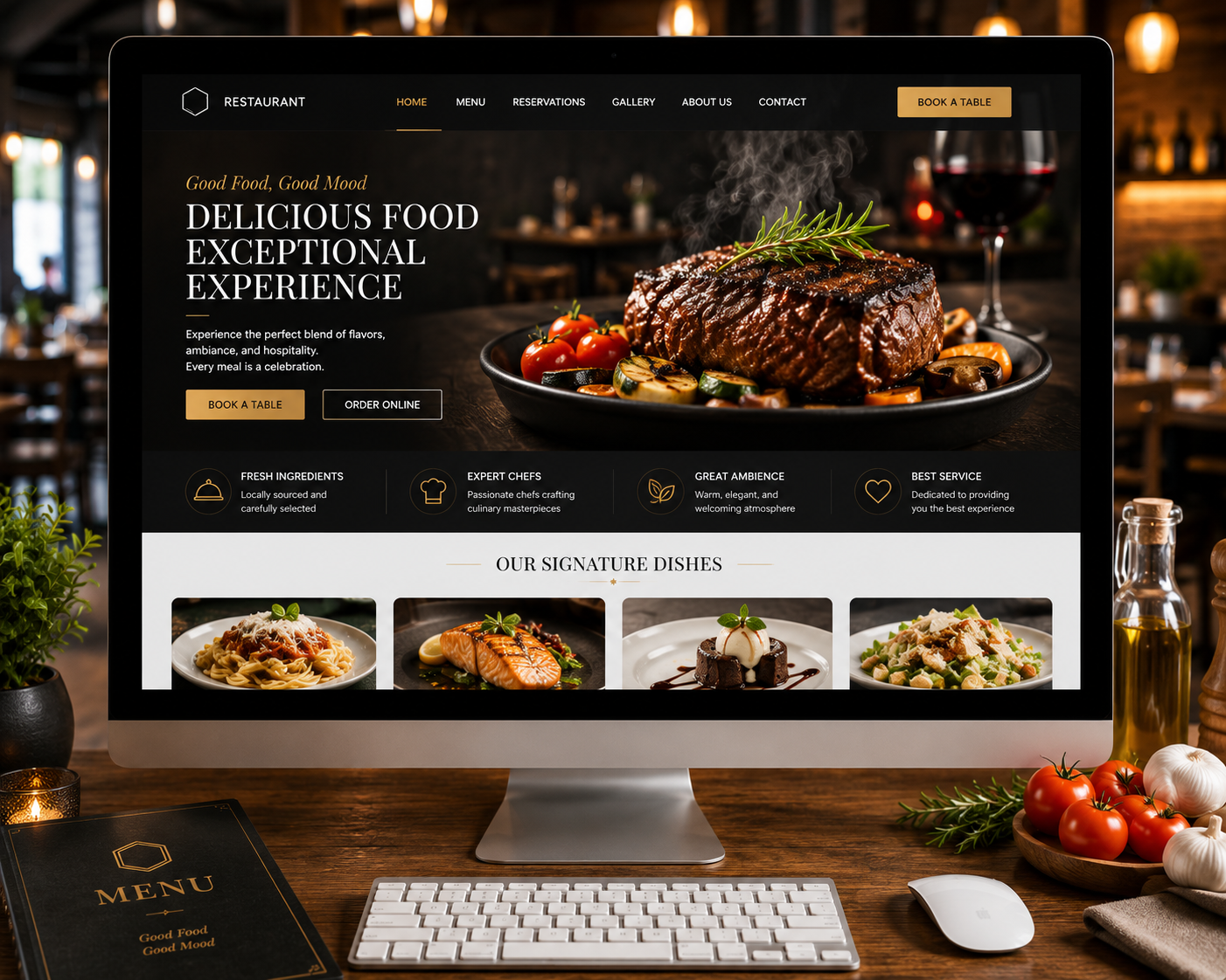 Restaurant Website